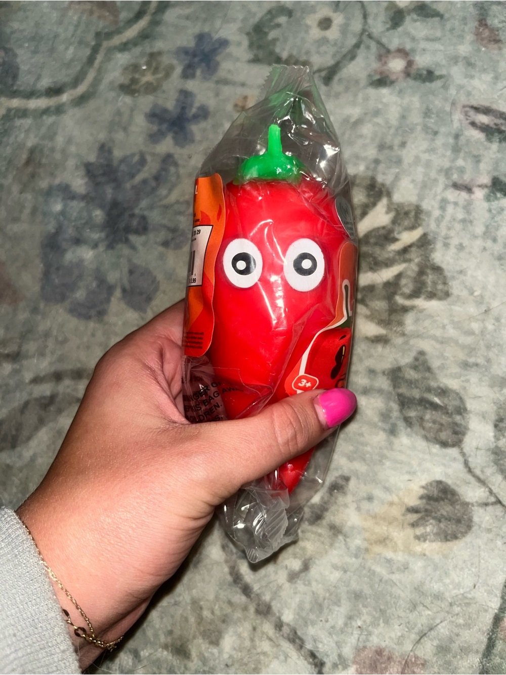 Squishy red pepper